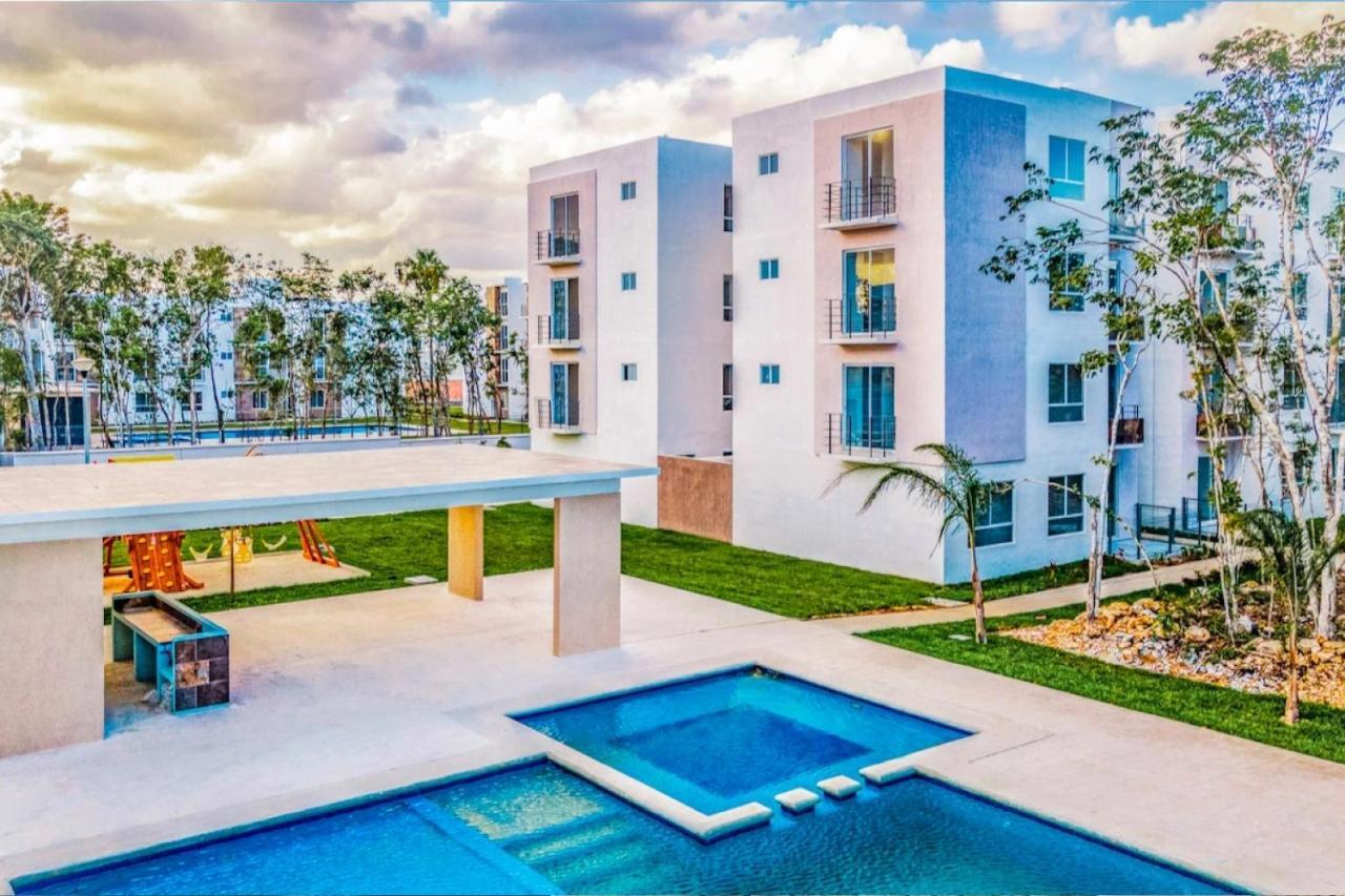 Апартаменты Caribe Turquesa, Departamento Completo, Плая-дель-Кармен Экстерьер фото